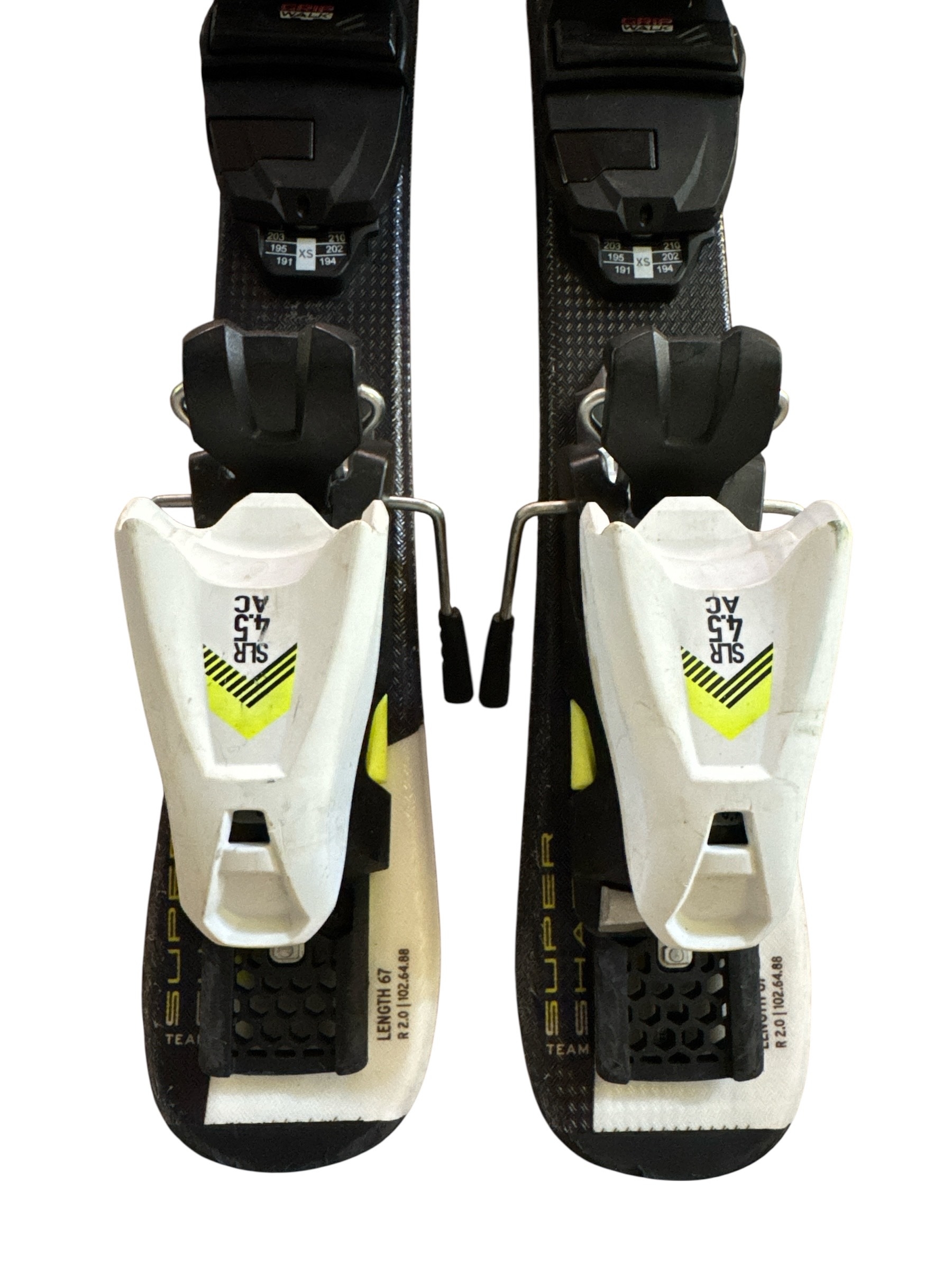 NARTY HEAD SUPERSHAPE TEAM ERA 2.0 67CM + WIĄZANIA HEAD SLR 4.5 AC GW UŻYWANE