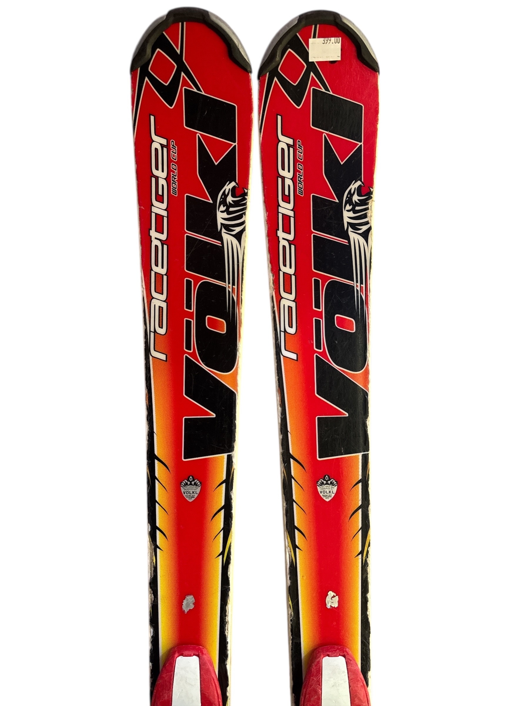 NARTY VÖLKL RACETIGER GS 128CM + WIĄZANIA MARKER 7.0 UŻYWANE