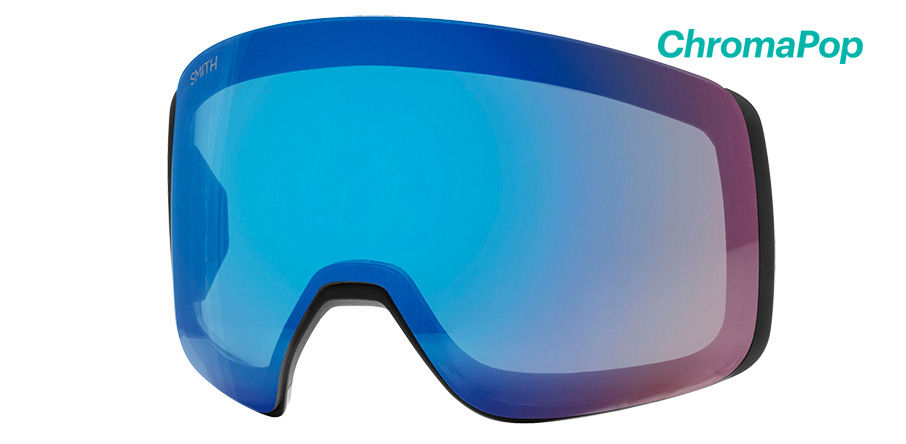 GOGLE SMITH 4D MAG POLAR BLUE CHROMAPOP SUN PALTINUM MIRROR + DODATKOWA SZYBA CHROMAPOP STORM ROSE FLASH 2022