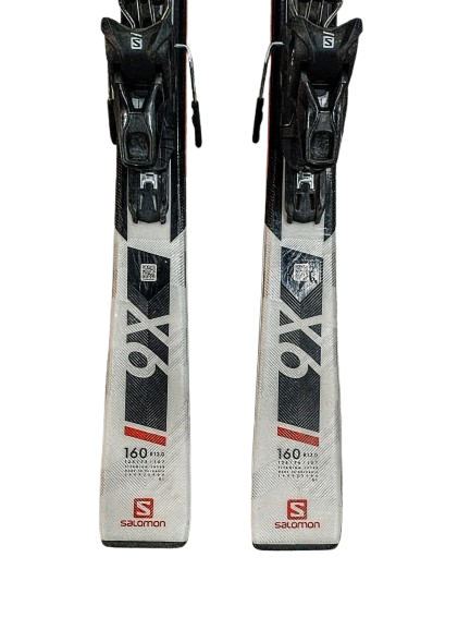 NARTY SALOMON S FORCE X6 160CM + WIĄZANIA SALOMON L10 UŻYWANE