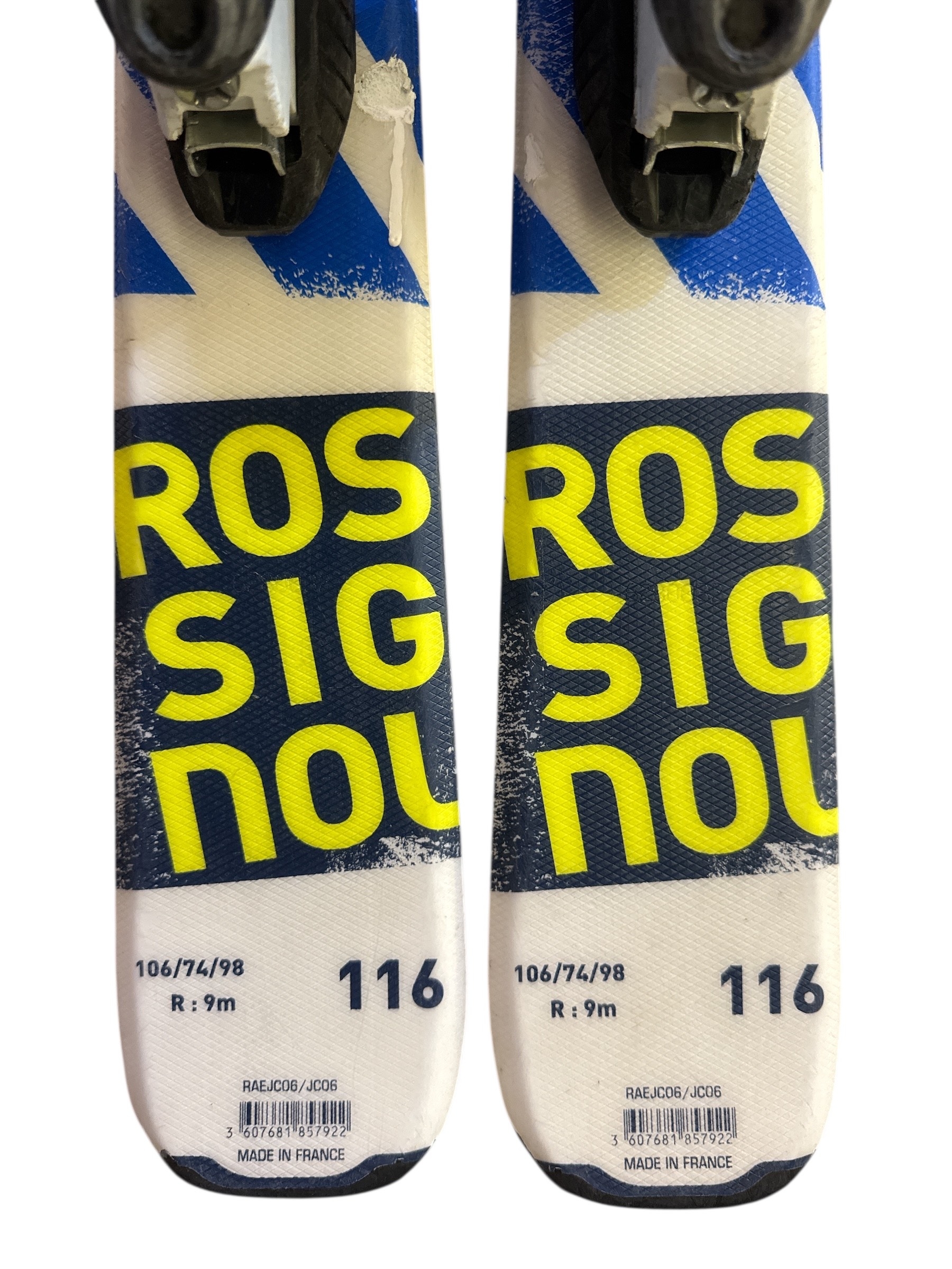 NARTY ROSSIGNOL TERRAIN 116CM + WIĄZANIA LOOK KIDX UŻYWANE