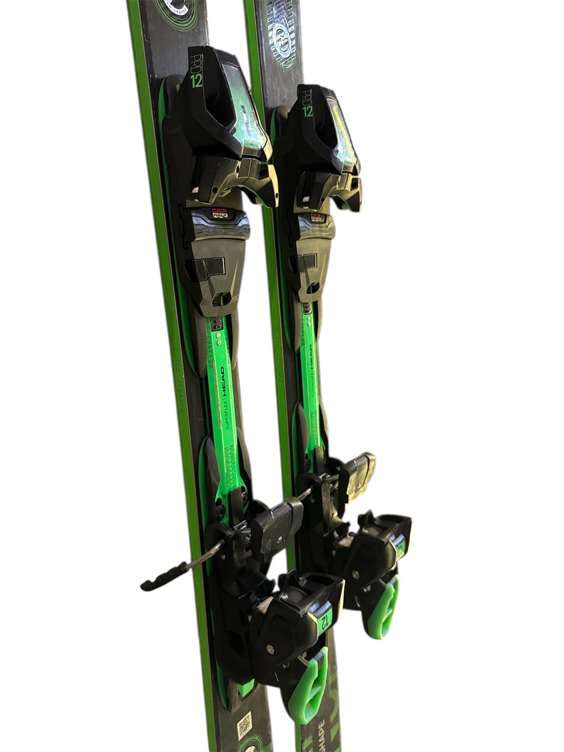 NARTY HEAD SUPER SHAPE E-MAGNUM 170CM + WIĄZANIA HEAD PRO12 GW UŻYWANE