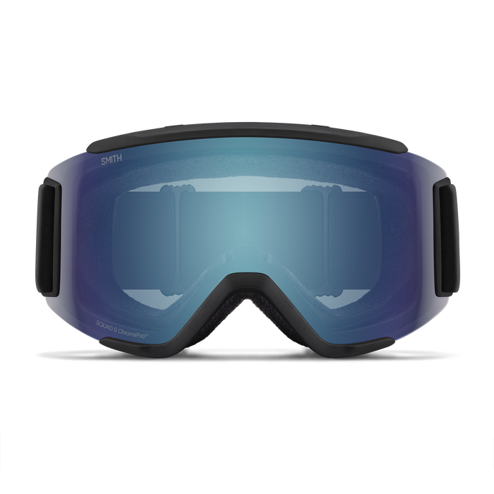 GOGLE SMITH SQUAD S BLACK CHROMAPOP EVERYDAY BLUE MIRROR + DODATKOWA SOCZEWKA YELLOW 2026