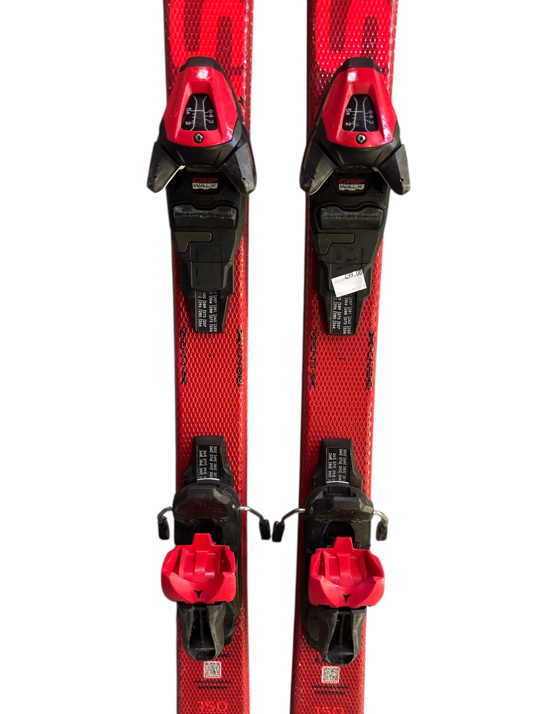 NARTY ATOMIC REDSTER MH 150CM + WIĄZANIA ATOMIC 6 UŻYWANE