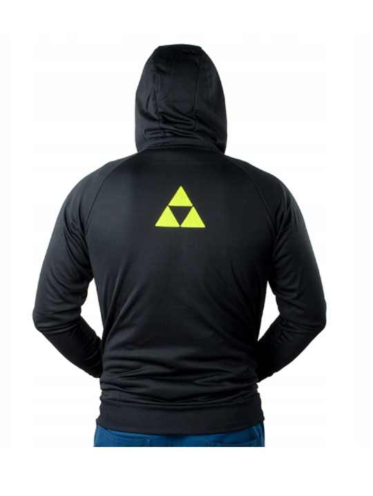 BLUZA FISCHER SHOP KIT BLACK Z KAPTUREM