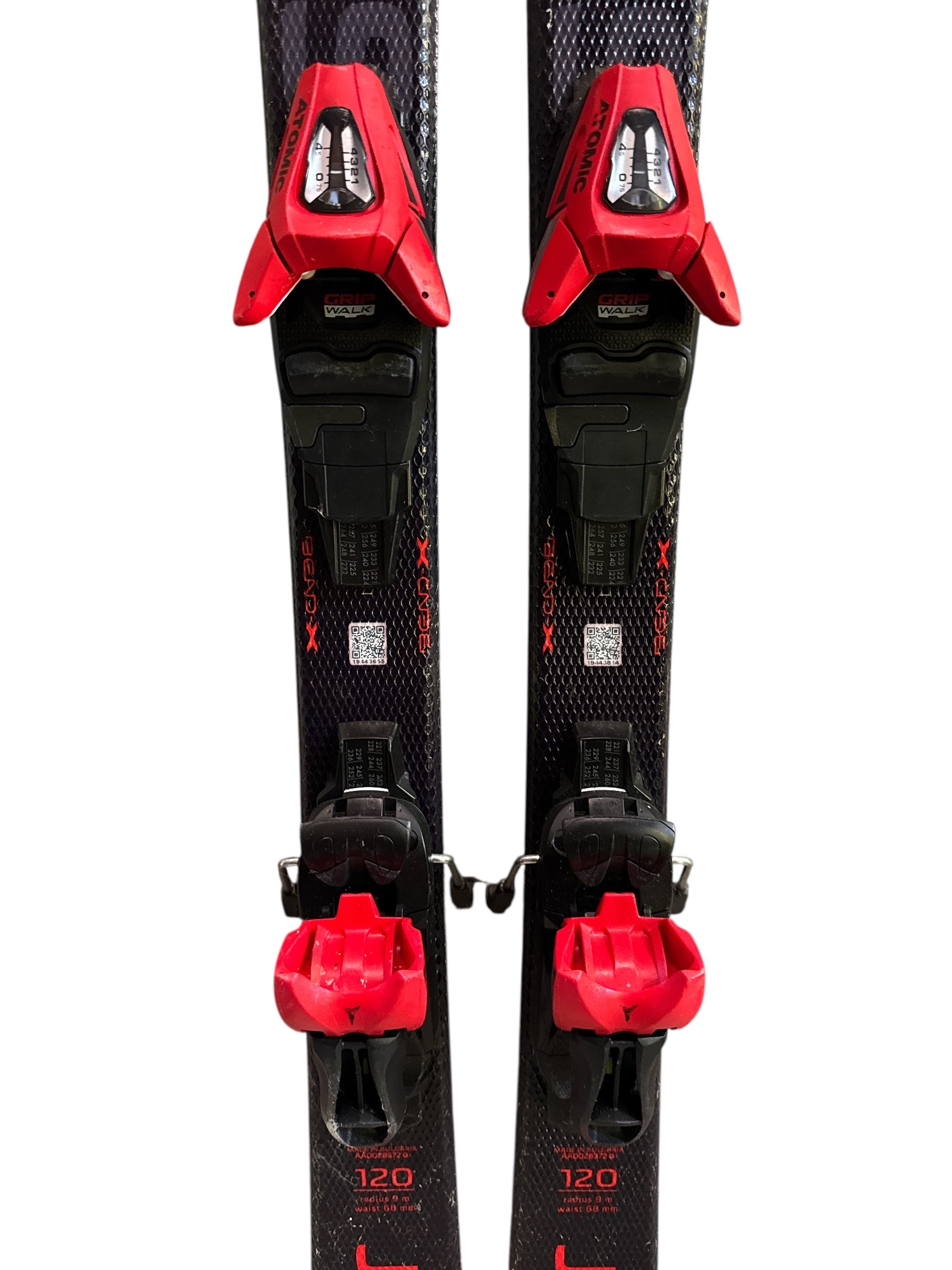 NARTY ATOMIC REDSTER J2 120CM + WIĄZANIA ATOMIC C5 UŻYWANE