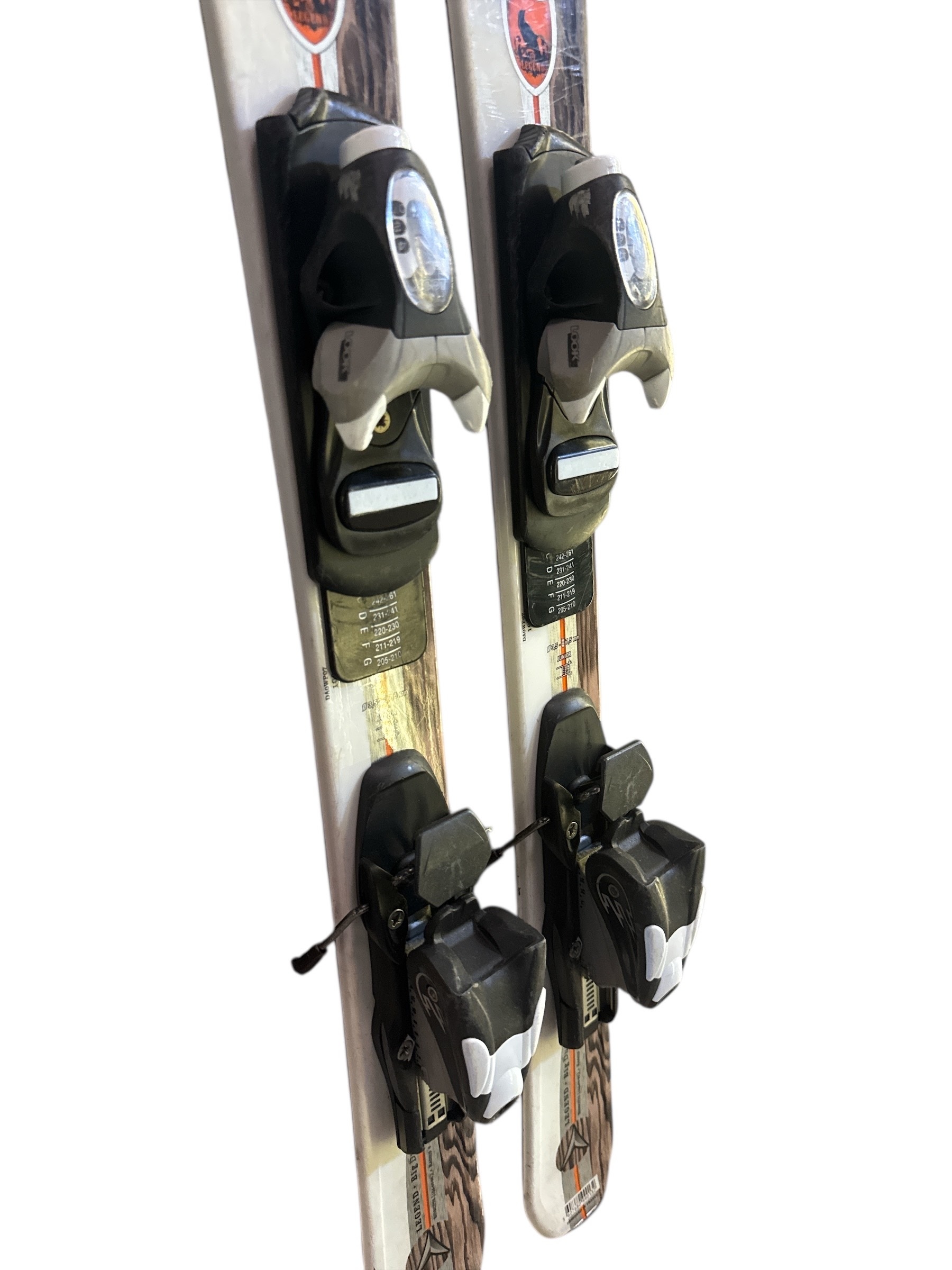 NARTY DYNASTAR LEGEND BIG DUMP 100CM + WIĄZANIA LOOK UŻYWANE