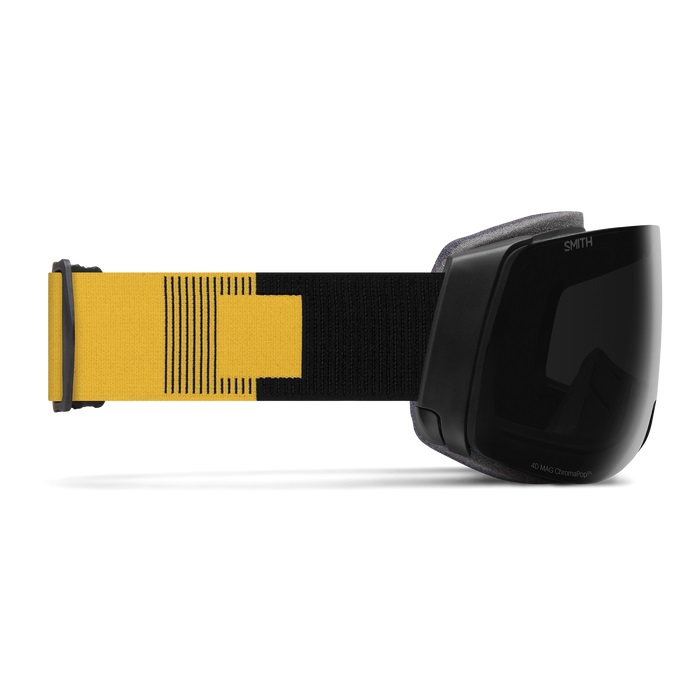 GOGLE SMITH 4D MAG GOLD BAR CHROMAPOP SUN BLACK + DODATKOWA SZYBA CHROMAPOP STORM ROSE FLASH 2024