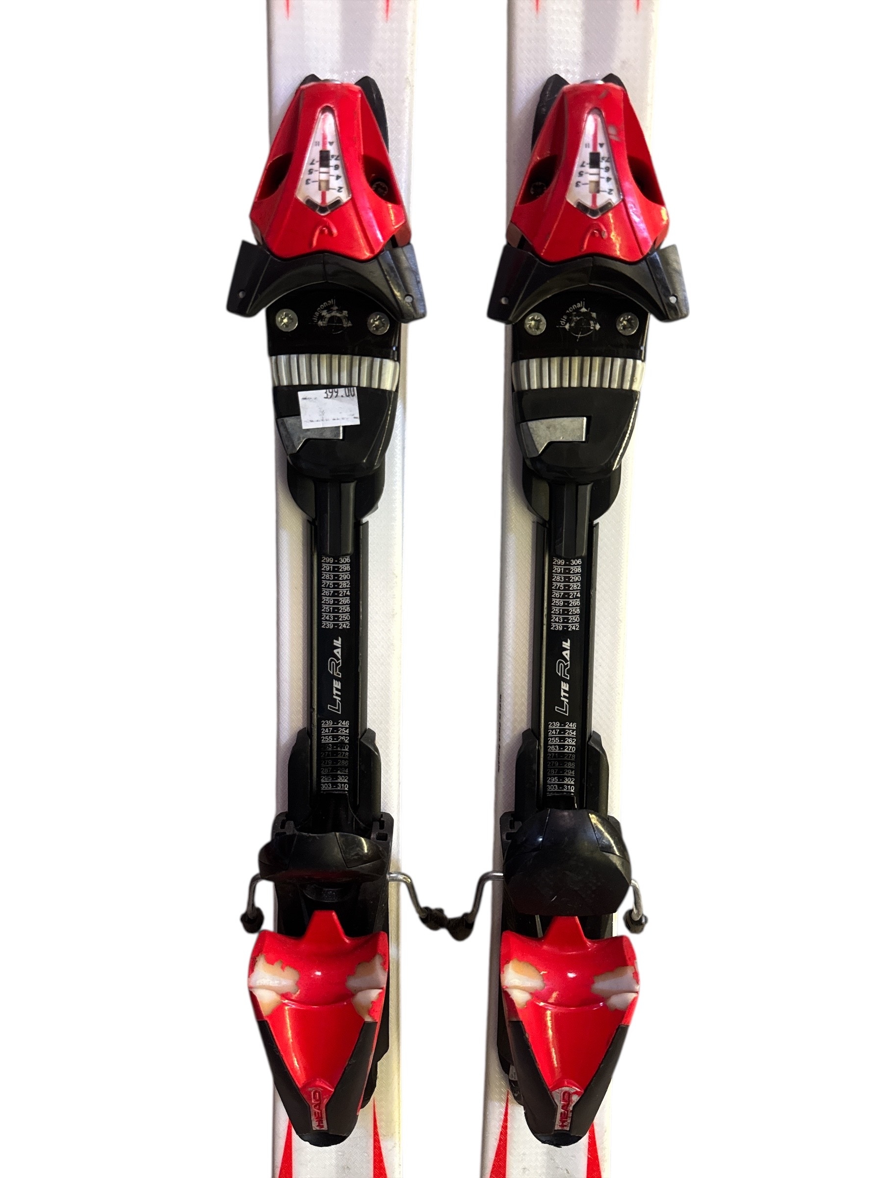 NARTY HEAD SUPERSHAPE TEAM 147CM + WIĄZANIA HEAD LR 7.5 UŻYWANE