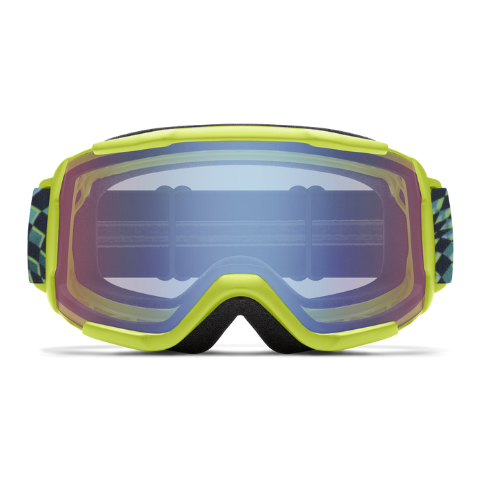 GOGLE SMITH DAREDEVIL ELECTRIC LIME LEFT TURN BLUE SENSOR MIRROR 2026