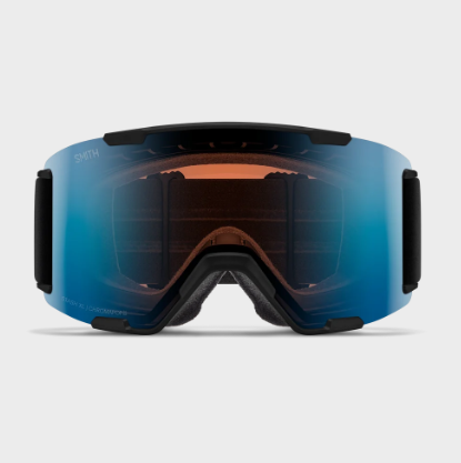 GOGLE SMITH STASH XL BLACK CHROMAPOP PRO PHOTOCHROMIC BLUE MIRROR