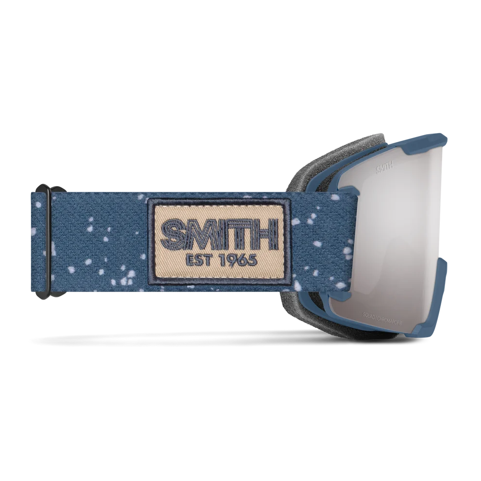 GOGLE SMITH SQUAD 2 FUTURE GREY WARM STEEL CHROMAPOP SUN PLATINUM + DODATKOWA SZYBA CHROMAPOP STORM BLUE SENSOR 2027