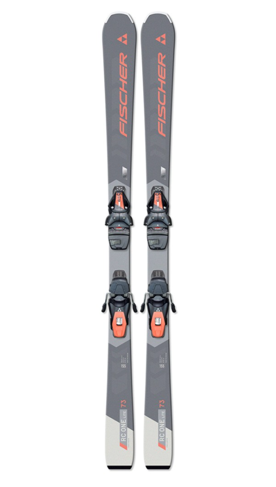 NARTY FISCHER RC ONE LITE 73 SLR 155CM + WIĄZANIA RS 9 SLR 2025