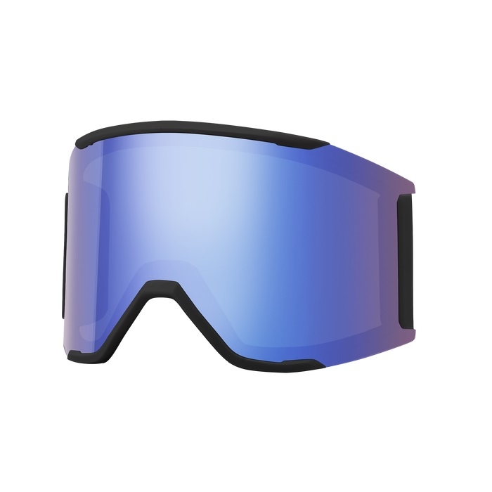 GOGLE SMITH SQUAD MAG SLATE CHROMAPOP SUN BLACK + DODATKOWA SZYBA STORM BLUE SENSOR MIRROR 2024 