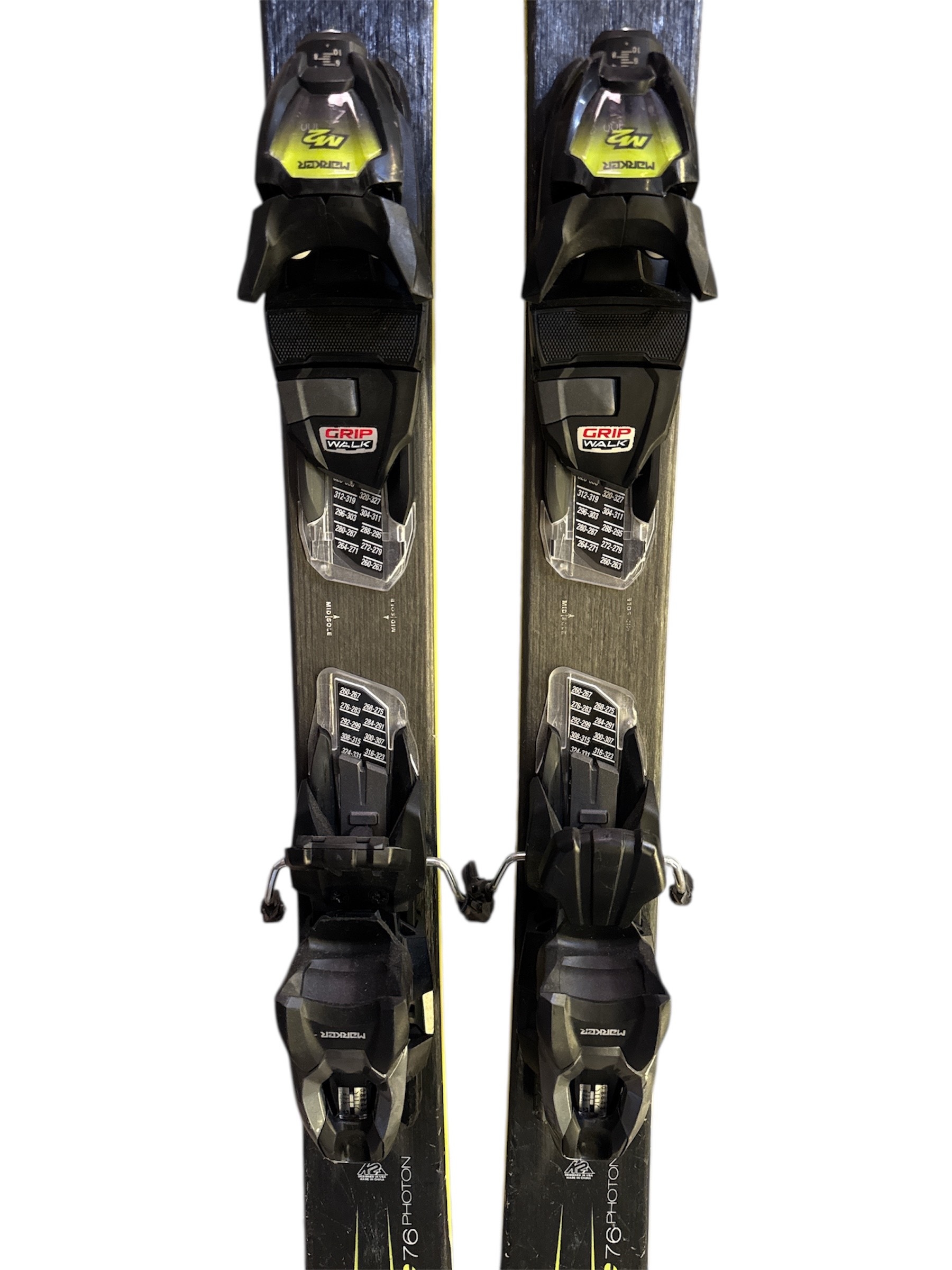 NARTY K2 KONIC 76 PHOTON 156CM + WIĄZANIA MARKER M2 10.0 UŻYWANE