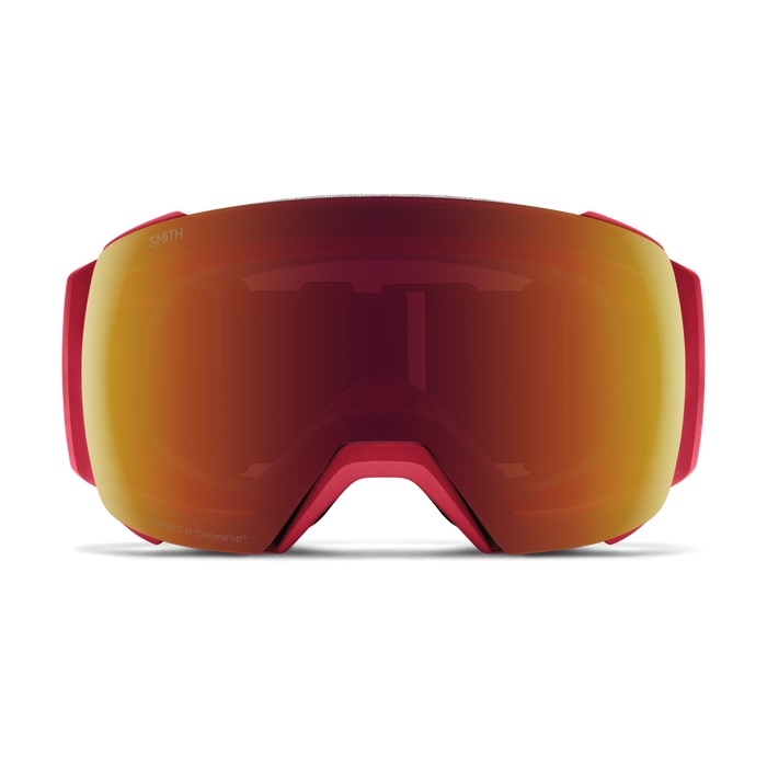 GOGLE SMITH I/O MAG XL CRIMSON CHROMAPOP SUN RED MIRROR ​+ DODATKOWA SZYBA CHROMAPOP STORM YELLOW FLASH 2025