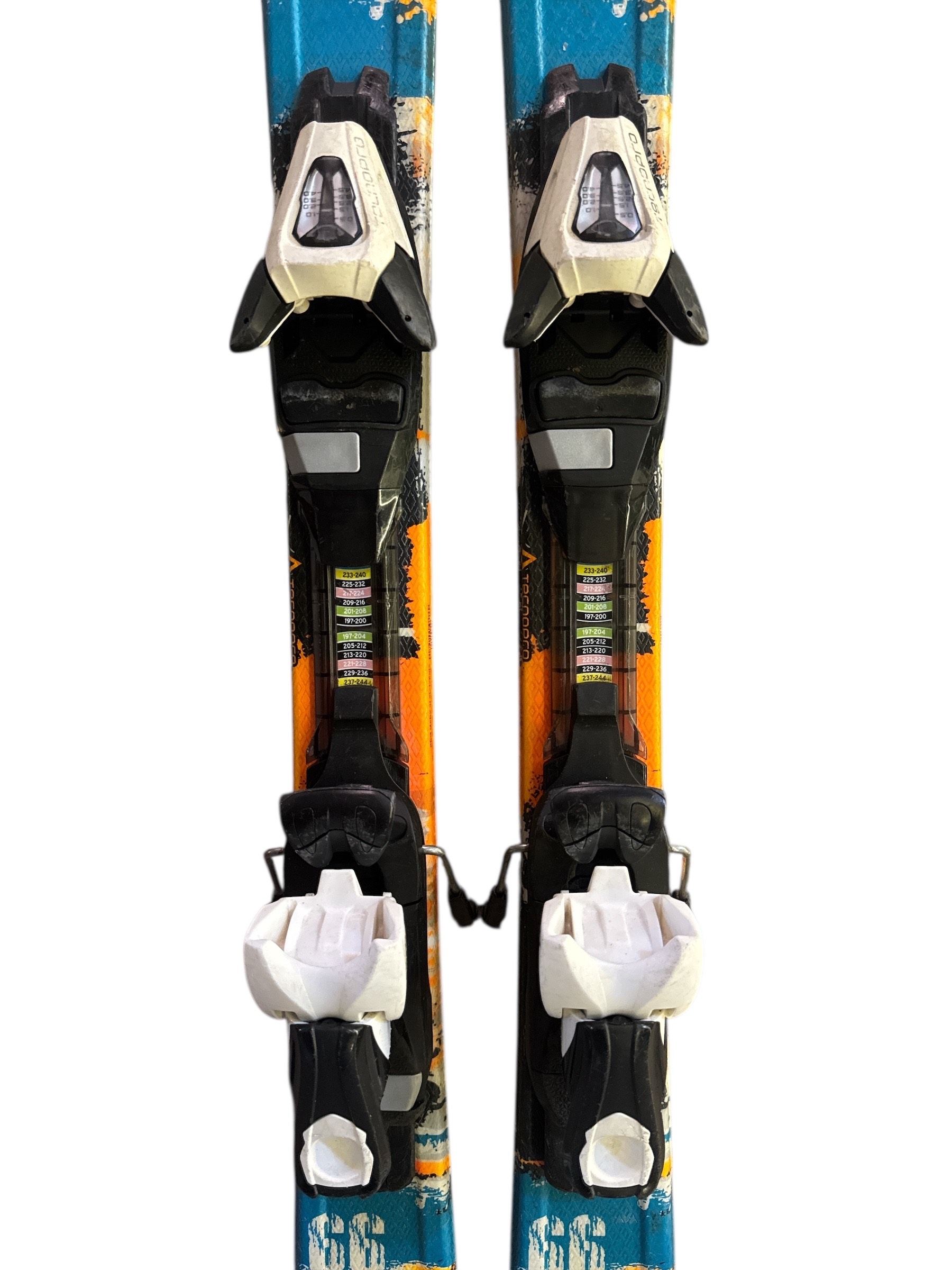 NARTY TECNO PRO PULSE TEAM 66 100CM + WIĄZANIA TECNO PRO 4,5 UŻYWANE