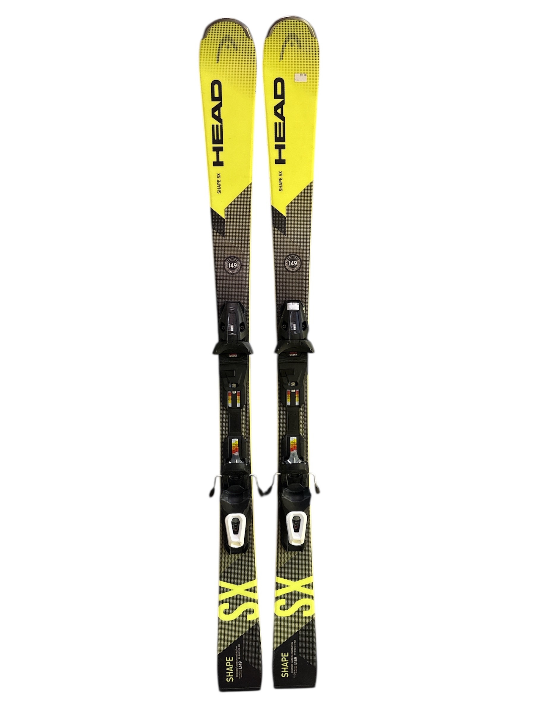 NARTY HEAD SHAPE SX 149CM + WIĄZANIA TYROLIA PR11 GW UŻYWANE