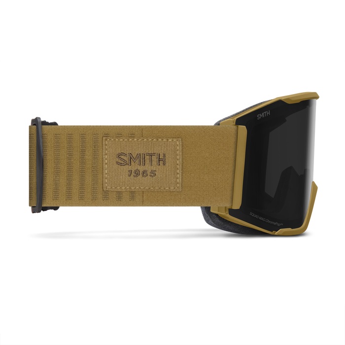 GOGLE SMITH SQUAD MAG COYOTE CHROMAPOP SUN BLACK + DODATKOWA SZYBA CHROMAPOP STORM BLUE SENSOR MIRROR 2025