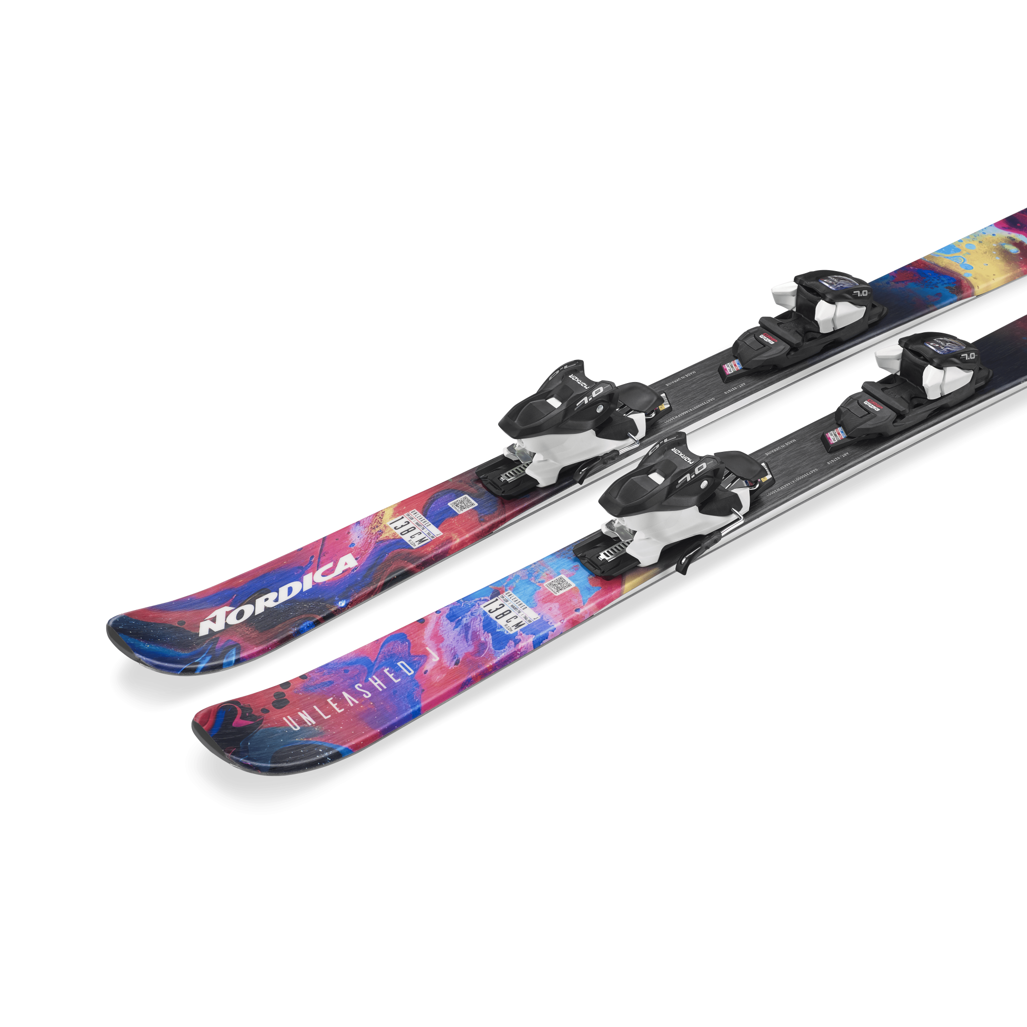 NARTY NORDICA UNLEASHED J. 138CM + WIĄZANIA J 7.0 FDT 2026