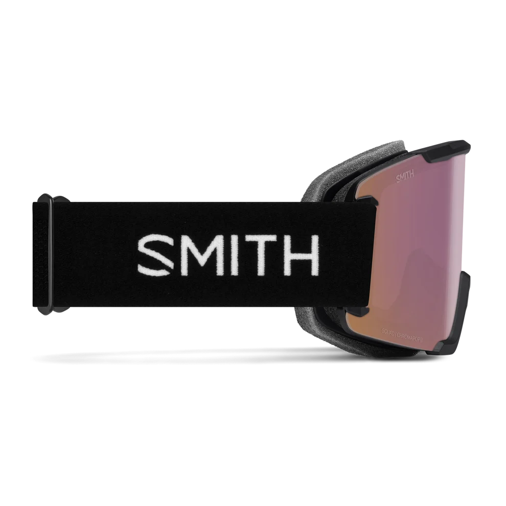 GOGLE SMITH SQUAD 2 BLACK CHROMAPOP EVERYDAY ROSE GOLD MIRROR + DODATKOWA SZYBA CHROMAPOP STORM BLUE SENSOR MIRROR 2027