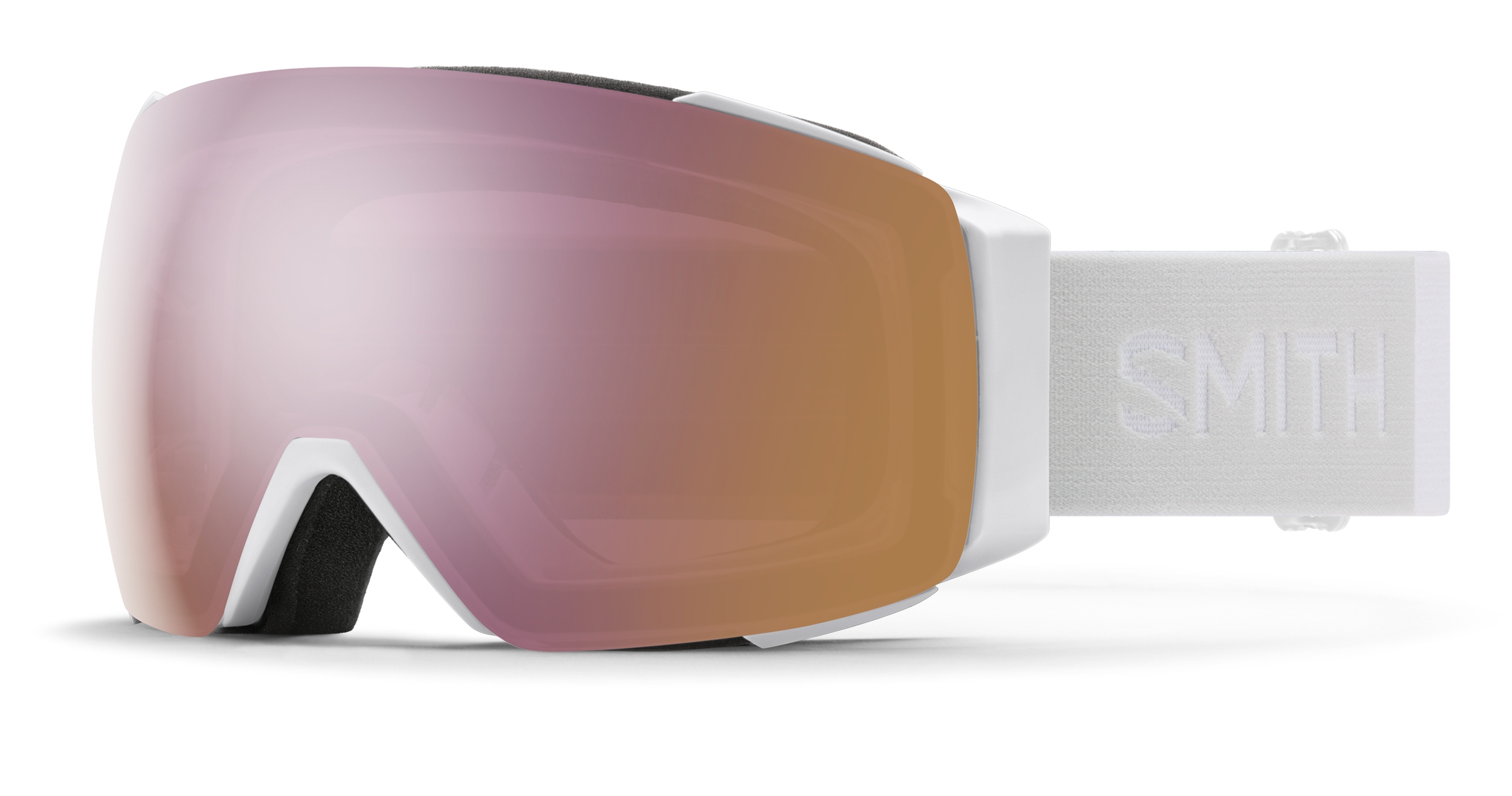 GOGLE SMITH I/O MAG WHITE VAPOR CHROMAPOP EVERYDAY ROSE GOLD MIRROR ​+ DODATKOWA SZYBA CHROMAPOP STORM ROSE FLASH 2025
