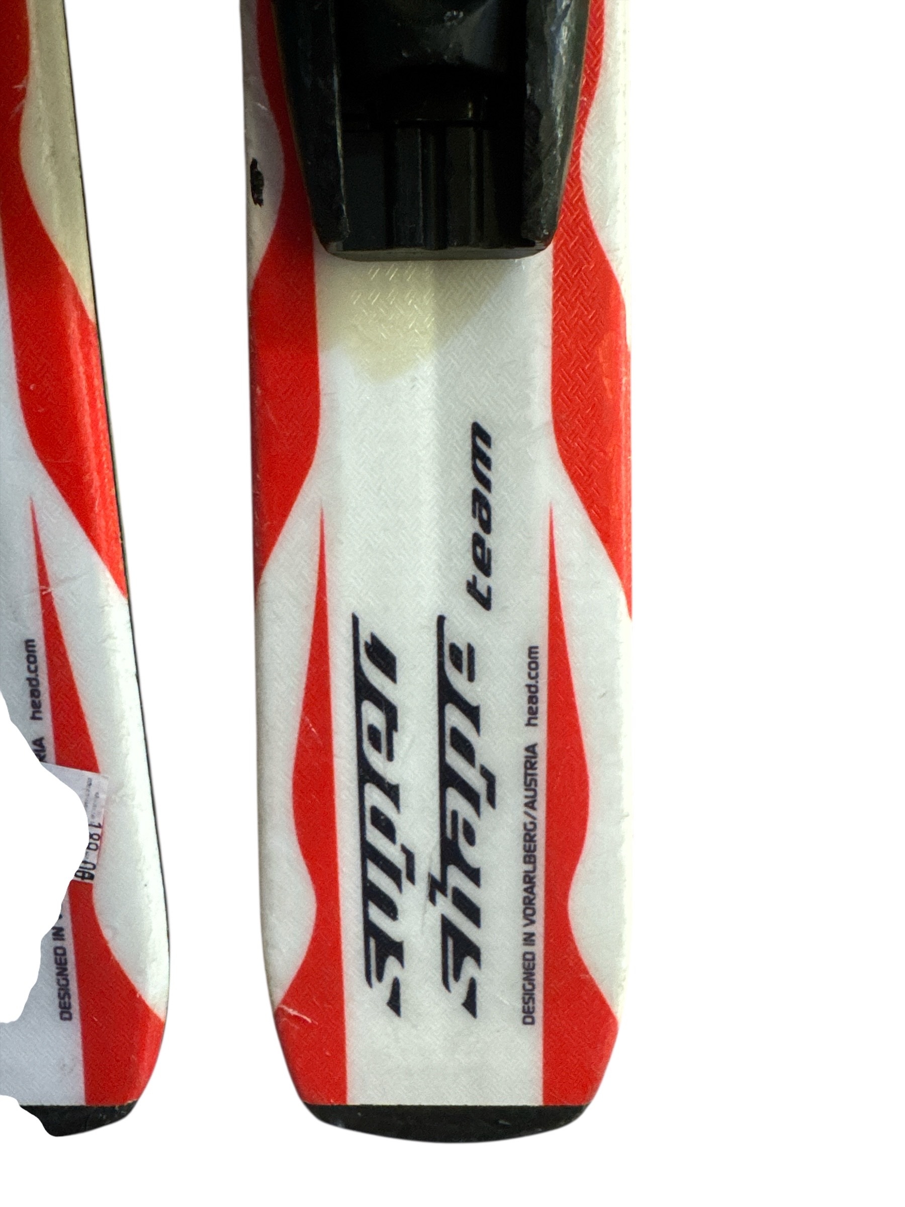 NARTY HEAD SUPERSHAPE TEAM 107CM + WIĄZANIA TYROLIA SYMPRO 4,5 UŻYWANE