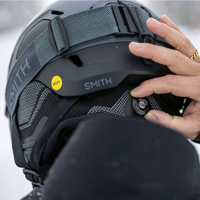 KASK SMITH NEXUS MIPS MATTE SLATE BLACK 2025