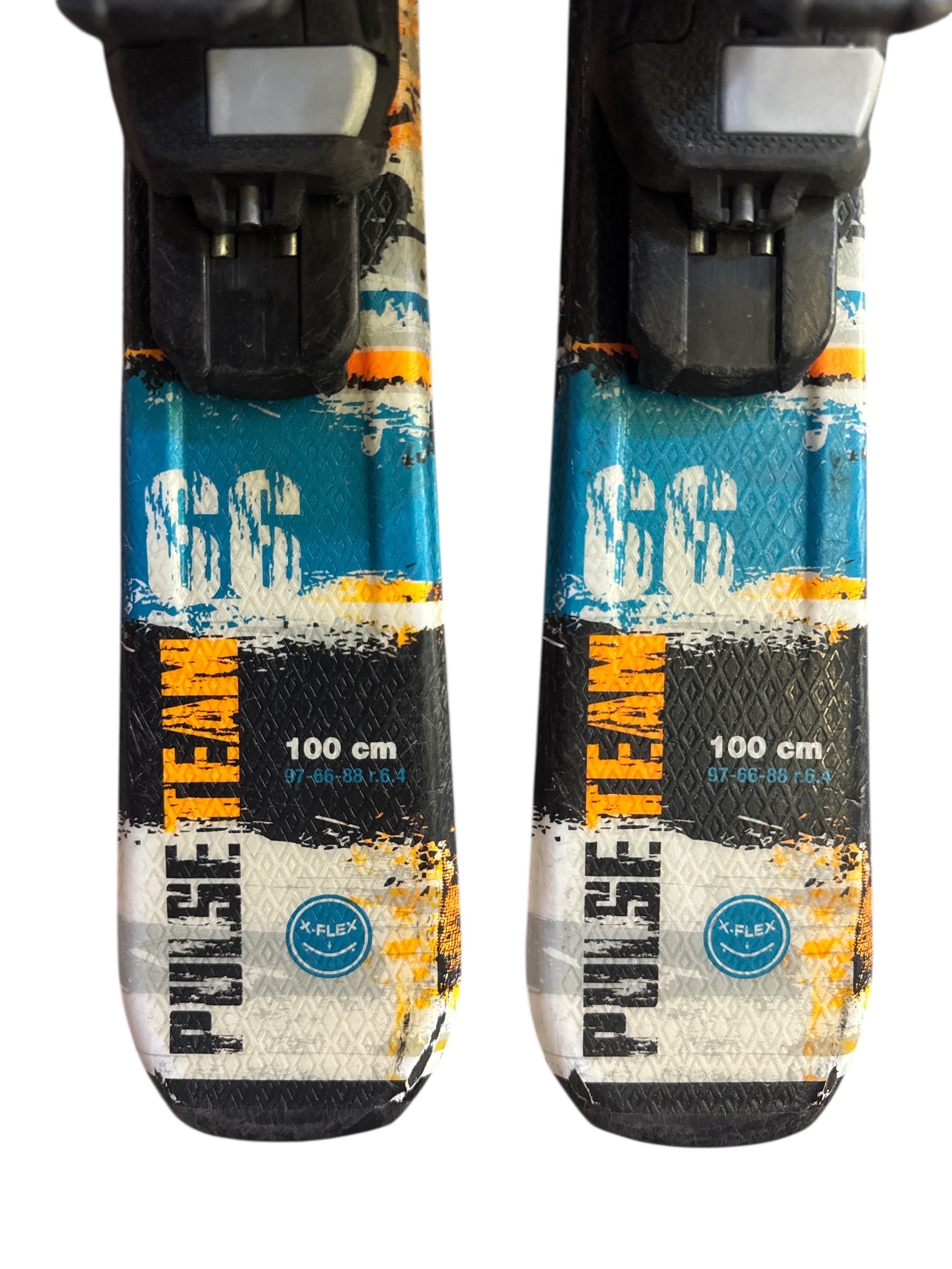 NARTY TECNO PRO PULSE TEAM 66 100CM + WIĄZANIA TECNO PRO 4,5 UŻYWANE