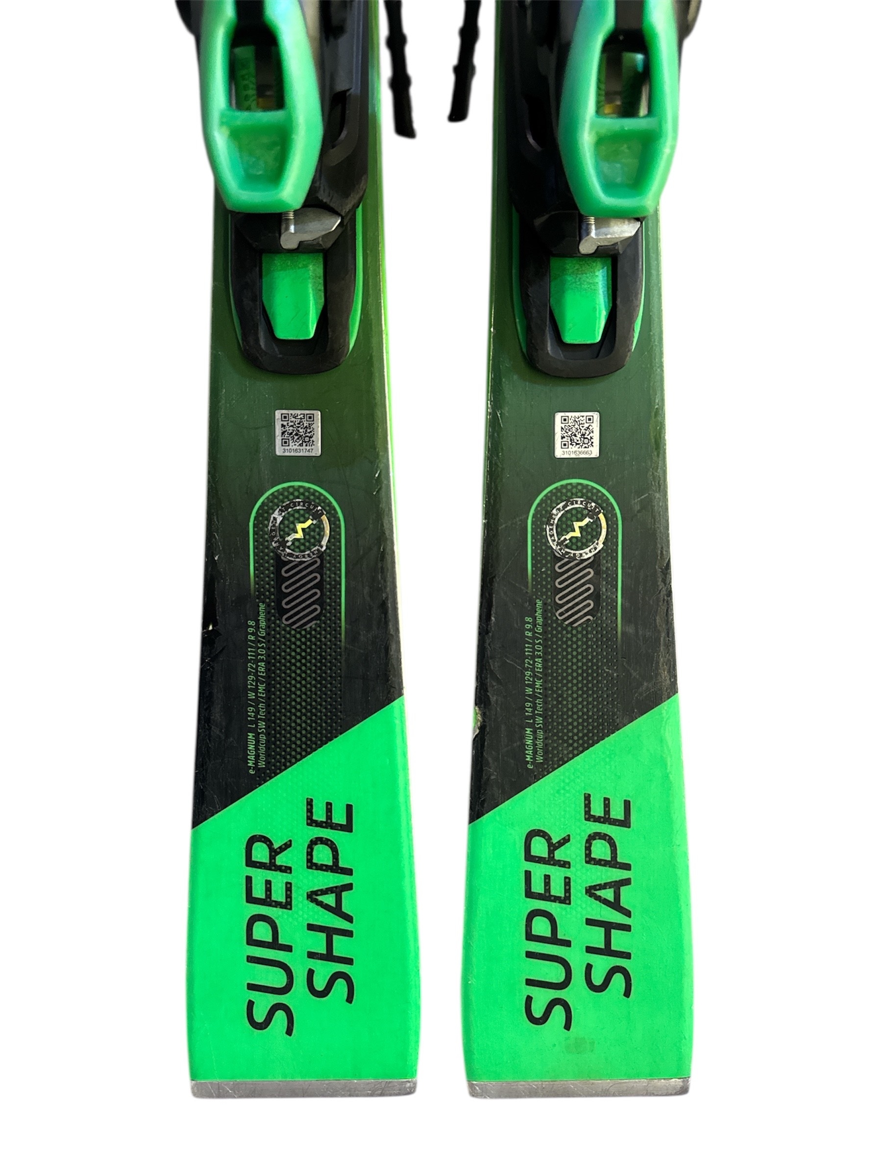 NARTY HEAD SUPER SHAPE E-MAGNUM 149CM + WIĄZANIA HEAD PRO12 GW UŻYWANE