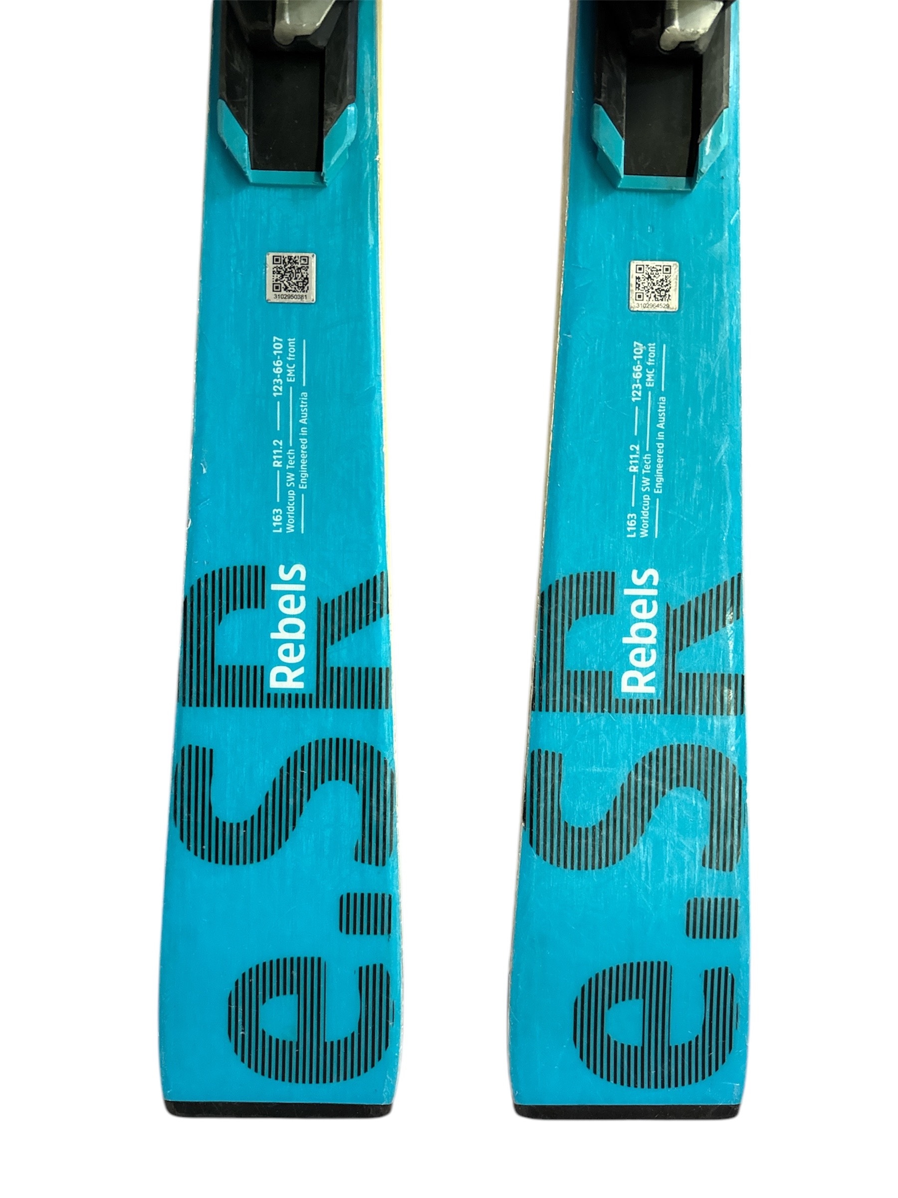 NARTY HEAD WC E.SR REBELS LYT 163CM + WIĄZANIA HEAD PR 11 GW UŻYWANE
