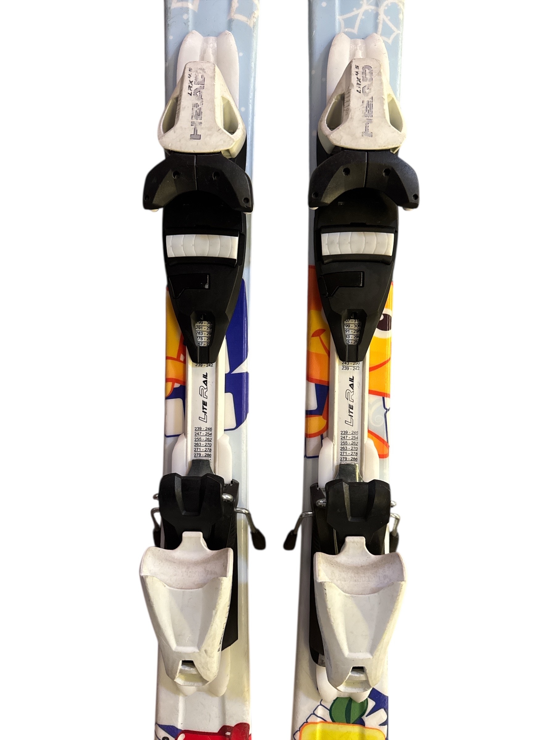 NARTY HEAD ERA 2.0 117CM + WIĄZANIA HEAD LRX 4.5 UŻYWANE