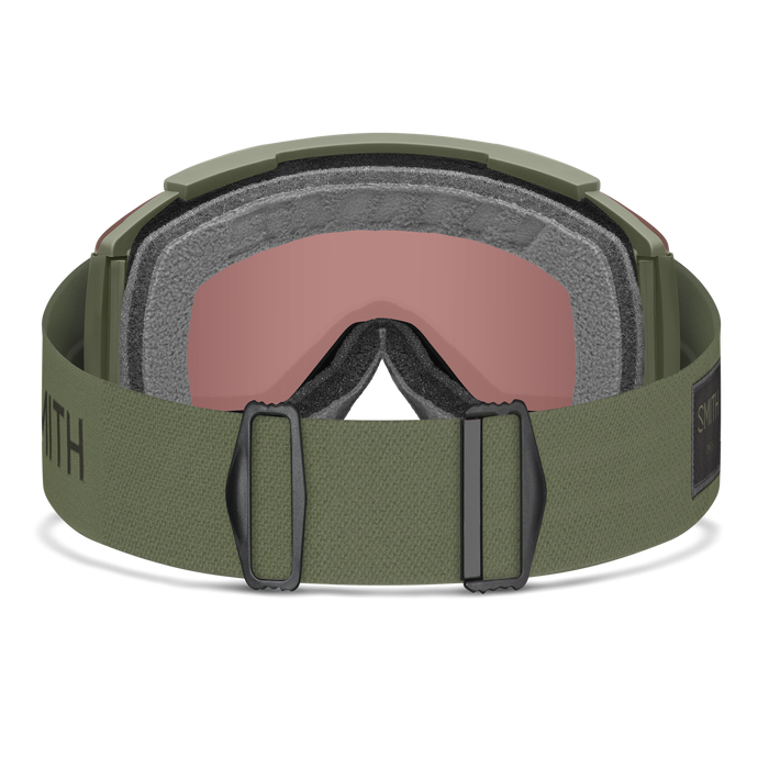 GOGLE SMITH SQUAD XL FATIGUE GREEN CHROMAPOP EVERYDAY RED MIRROR + DODATKOWA SOCZEWKA CHROMAPOP STORM YELLOW FLASH 2026