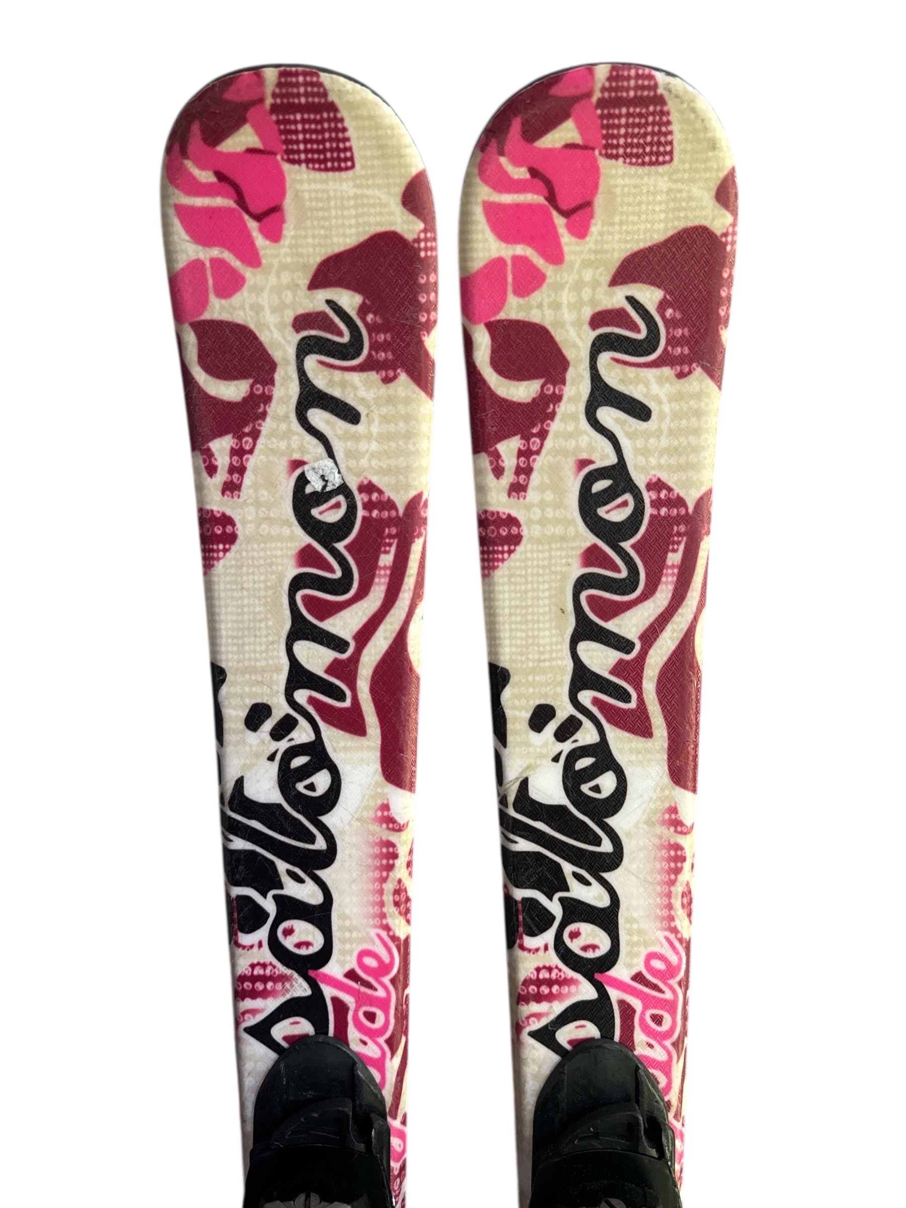 NARTY SALOMON JADE 100CM + WIĄZANIA SALOMON TZ5 UŻYWANE