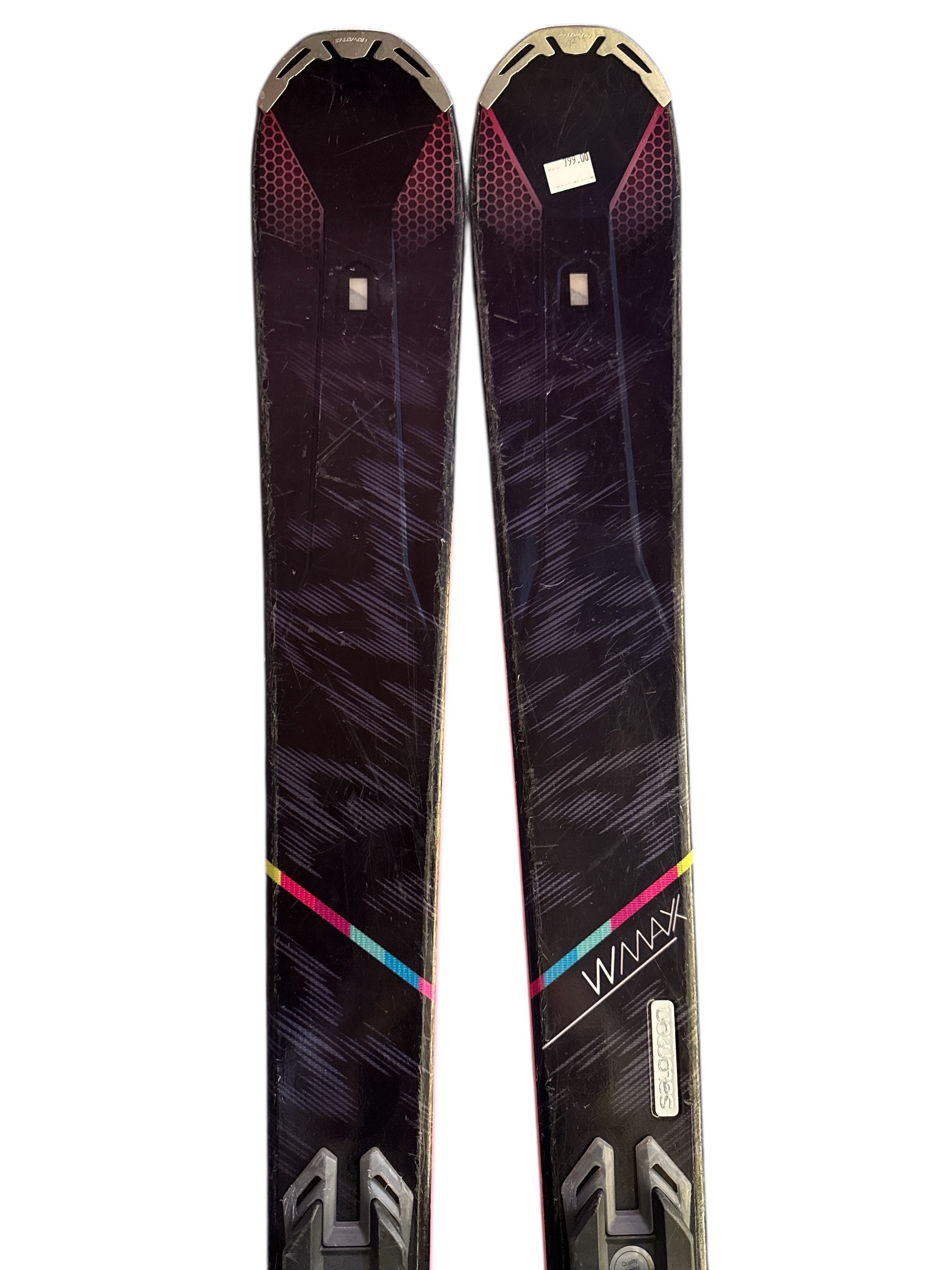 NARTY SALOMON WMAX 150CM + WIĄZANIA SALOMON XT10 UŻYWANE