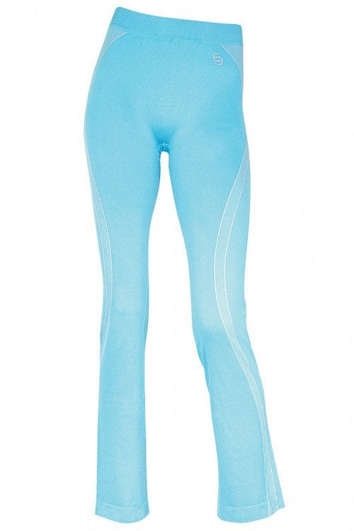 SPODNIE TERMOAKTYWNE DAMSKIE BRUBECK FITNESS LE00700 NIEBIESKI