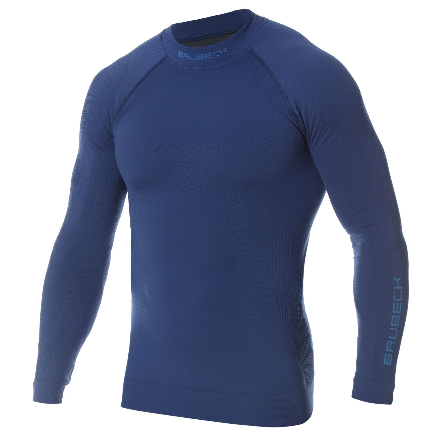 BLUZA TERMOAKTYWNA MĘSKA BRUBECK EXTREME THERMO CIEMNONIEBIESKI LS15290