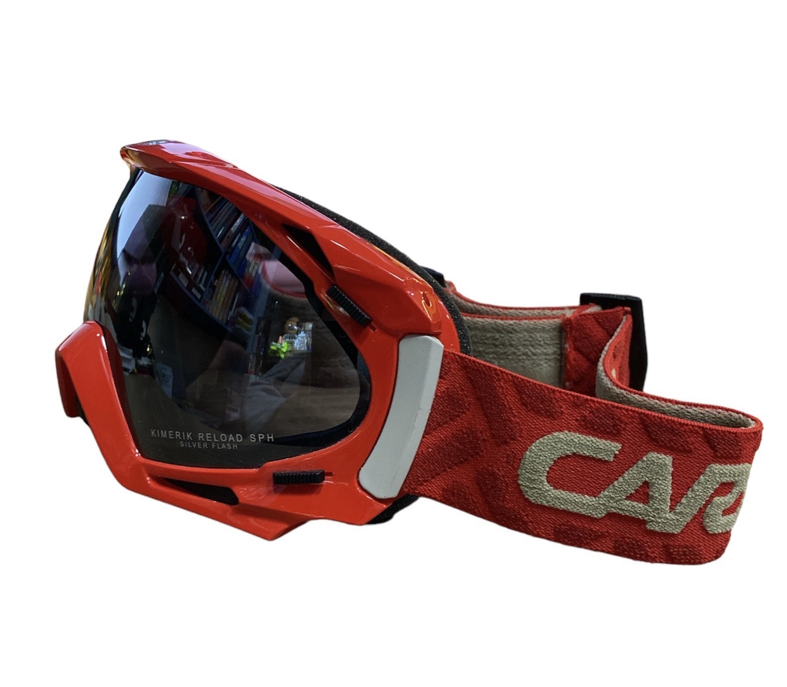 GOGLE CARRERA KIMERIK RELOAD SPH RED BRICKS SILVER FLASH