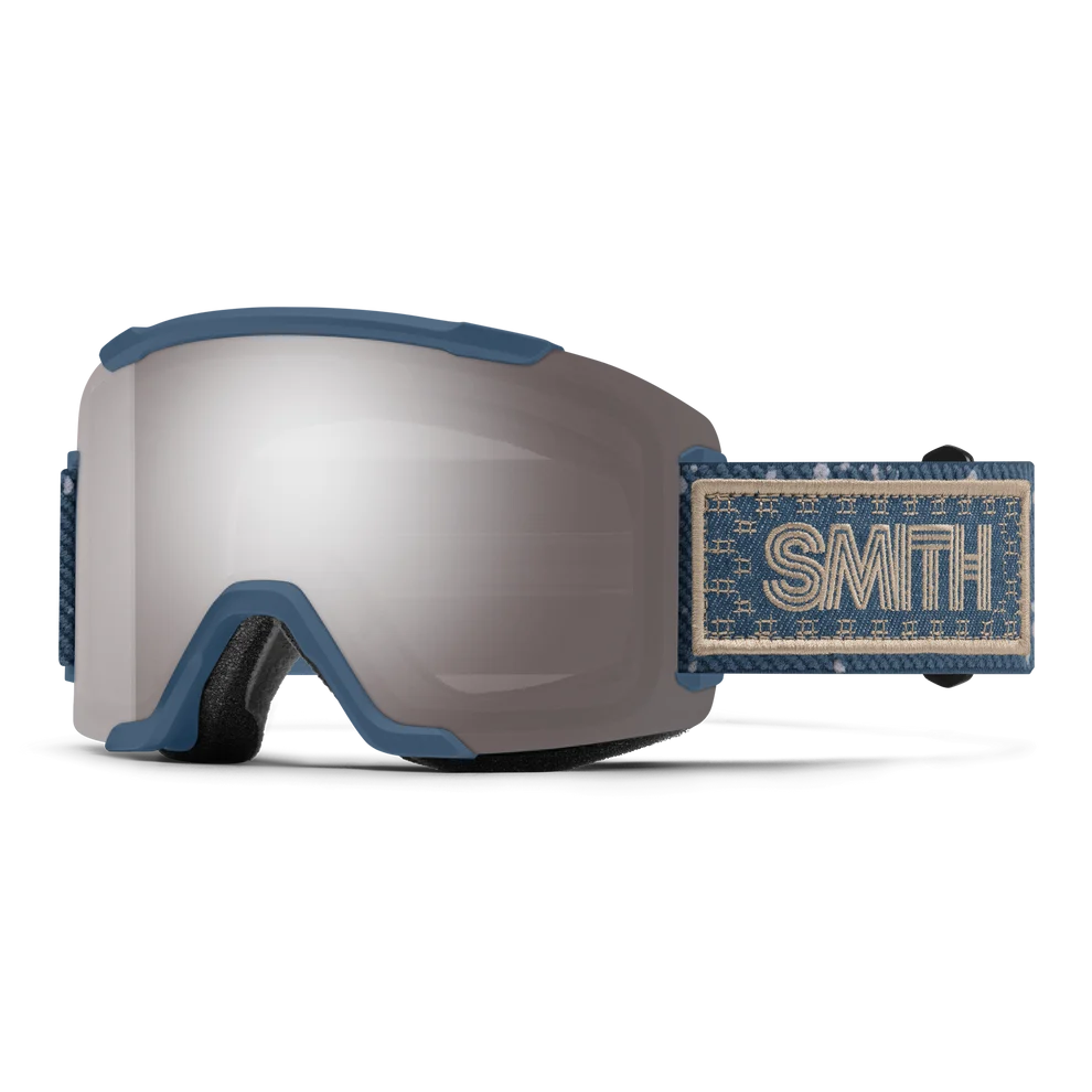 GOGLE SMITH SQUAD 2 FUTURE GREY WARM STEEL CHROMAPOP SUN PLATINUM + DODATKOWA SZYBA CHROMAPOP STORM BLUE SENSOR 2027