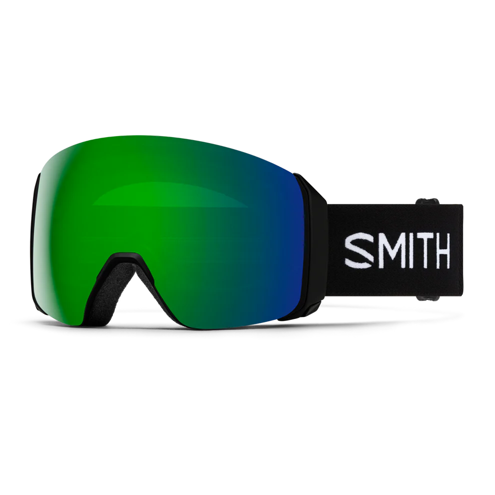 GOGLE SMITH 4D MAG XL BLACK CHROMAPOP SUN GREEN MIRROR + DODATKOWA SZYBA CHROMAPOP STORM BLUE SENSOR 2026