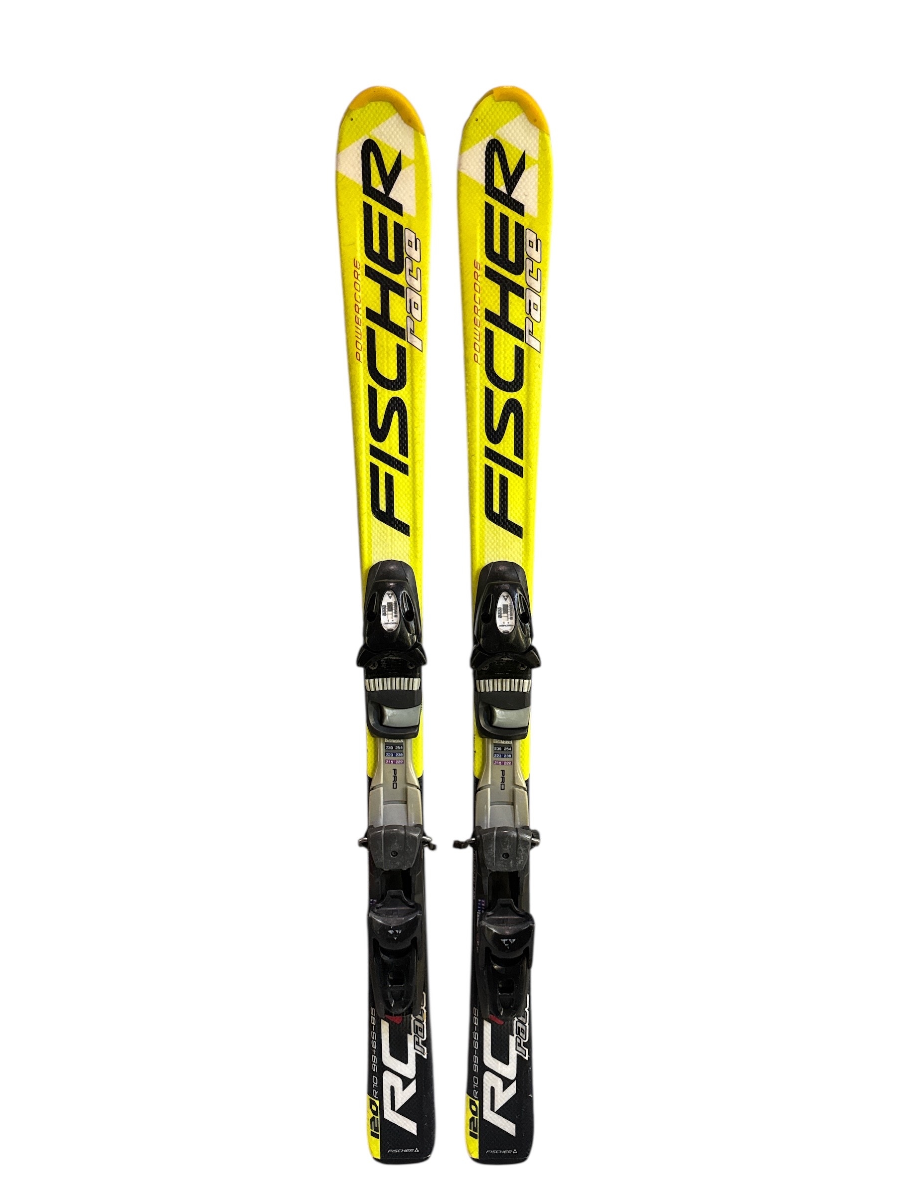 NARTY FISCHER RACE RC 120CM + WIĄZANIA FISCHER UŻYWANE