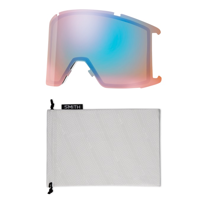 GOGLE SMITH SQUAD XL DAWN PATROL CHROMAPOP SUN BLACK + DODATKOWA SOCZEWKA CHROMAPOP STORM BLUE SENSOR MIRROR 2025 