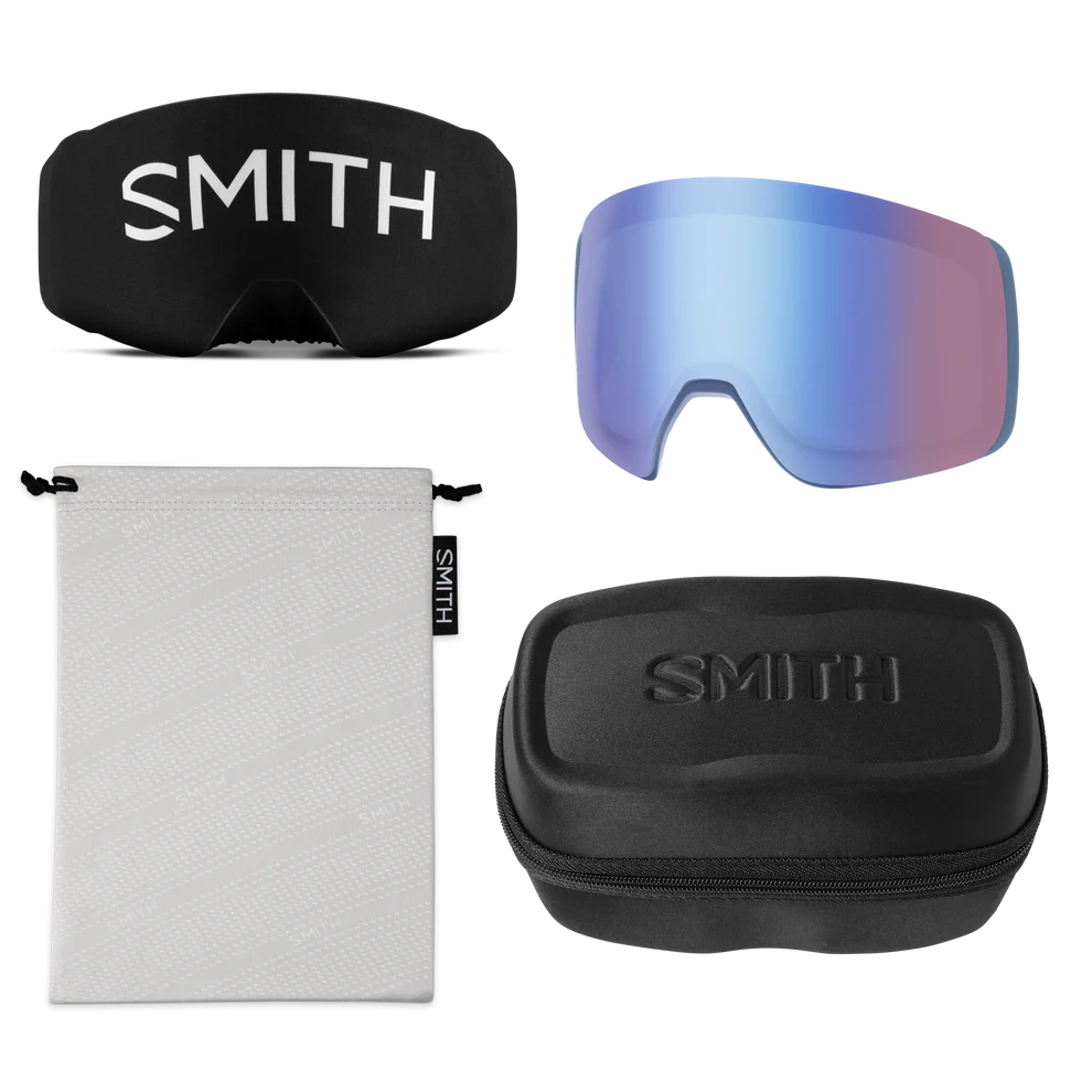 GOGLE SMITH 4D MAG XL GRANITE BLUE CHROMAPOP EVERYDAY BLUE MIRROR + DODATKOWA SZYBA CHROMAPOP STORM BLUE SENSOR 2026