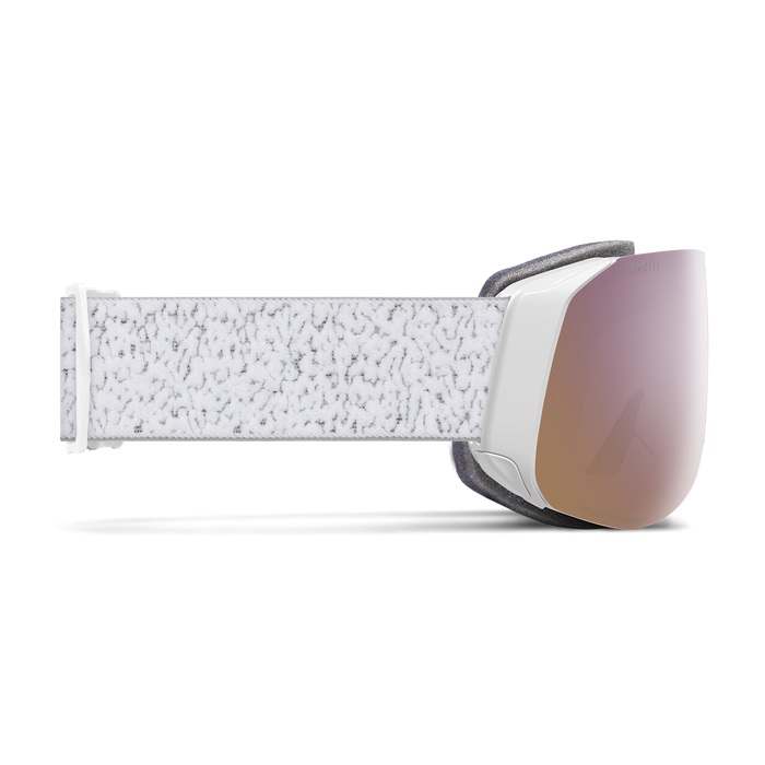 GOGLE SMITH 4D MAG S WHITE CHUNKY CHROMAPOP EVERYDAY ROSE GOLD MIRROR + DODATKOWA SOCZEWKA CHROMAPOP STORM ROSE FLASH 24