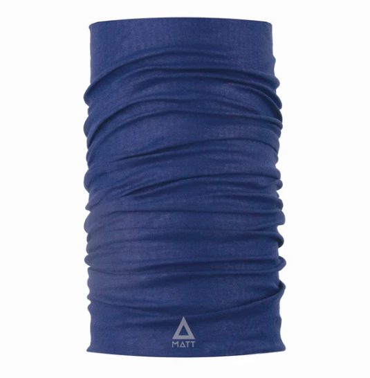 KOMIN WEŁNIANY TERMOAKTYWNY CHUSTA WIELOFUNKCYJNA MATT MERINO WOOL SCARF NAVY