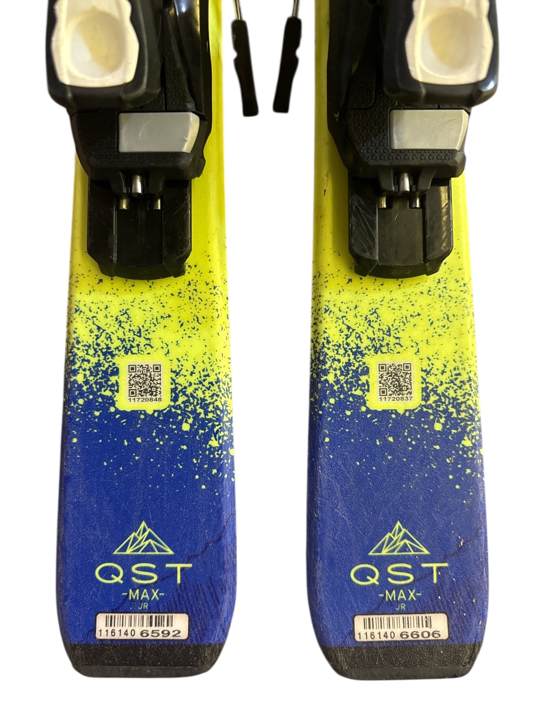 NARTY SALOMON QST MAX JR 110CM + WIĄZANIA EZY TRAK UŻYWANE