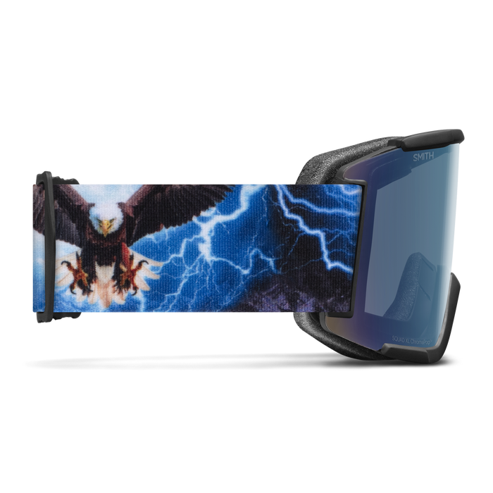 GOGLE SMITH SQUAD XL OPEN ROAD CHROMAPOP EVERYDAY BLUE MIRROR + DODATKOWA SOCZEWKA CHROMAPOP STORM BLUE SENSOR 2026