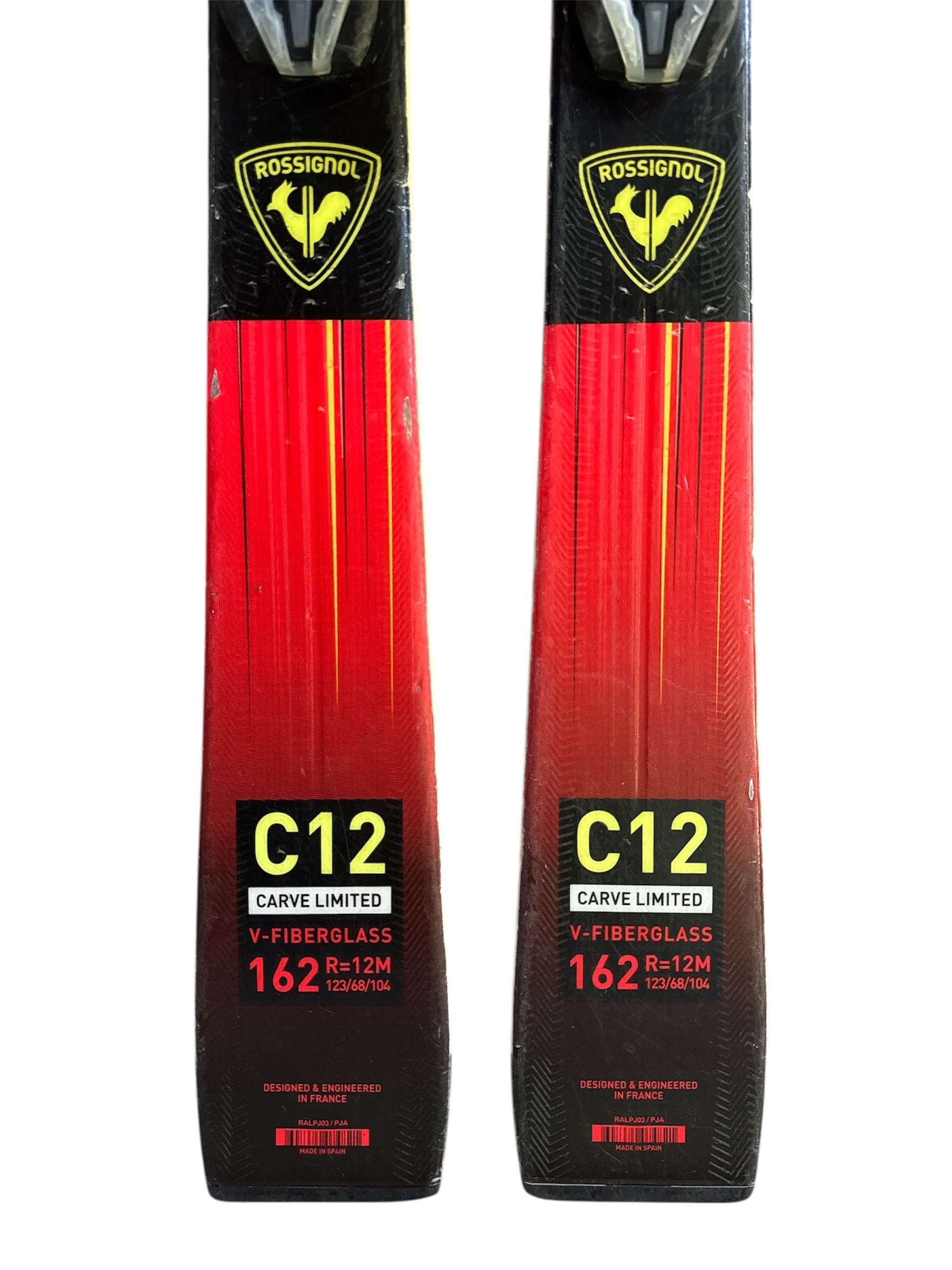 NARTY ROSSIGNOL HERO CARVE LIMITED C13 162CM + WIĄZANIA LOOK XPRESS UŻYWANE