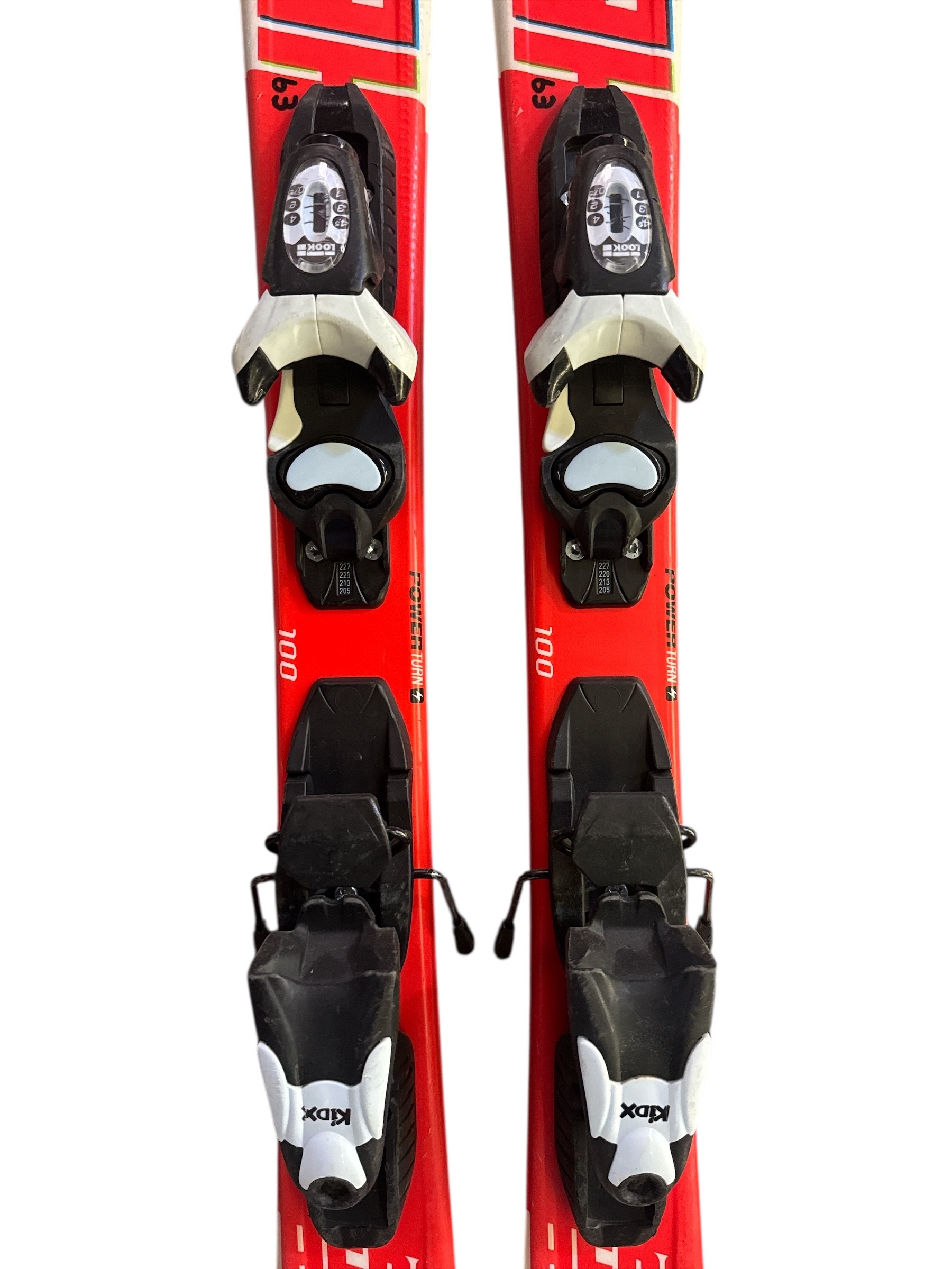 NARTY ROSSIGNOL HERO J 100CM + WIĄZANIA LOOK KIDX UŻYWANE