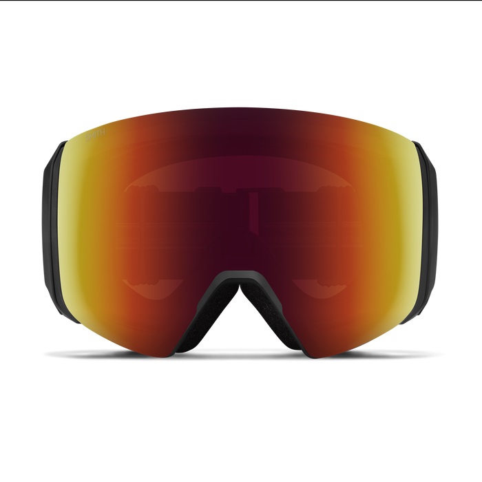 GOGLE SMITH 4D MAG XL BLACK CHROMAPOP SUN RED MIRROR + DODATKOWA SZYBA CHROMAPOP STORM YELLOW FLASH 2027